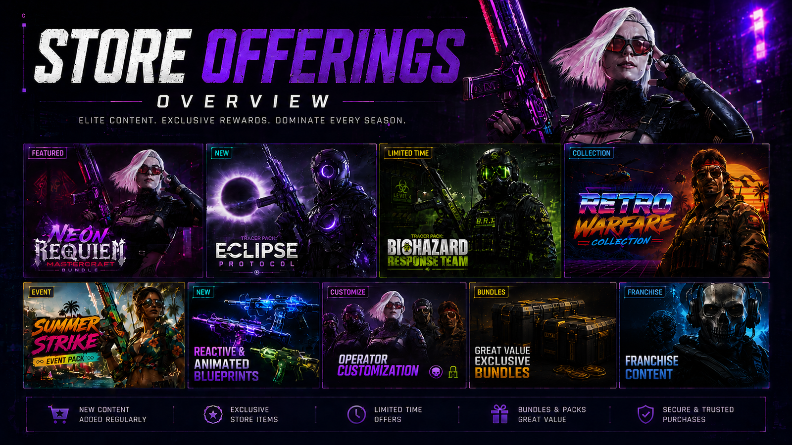 Season 04 Store Offerings